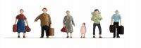18115 Noch Hobby Series Pedestrians with luggage